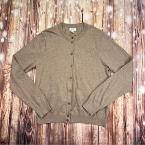 NWT  J.Crew Classic Cardigan Women’s Size Large